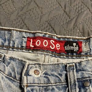 Silver Tab Men's Blue Jean Shorts